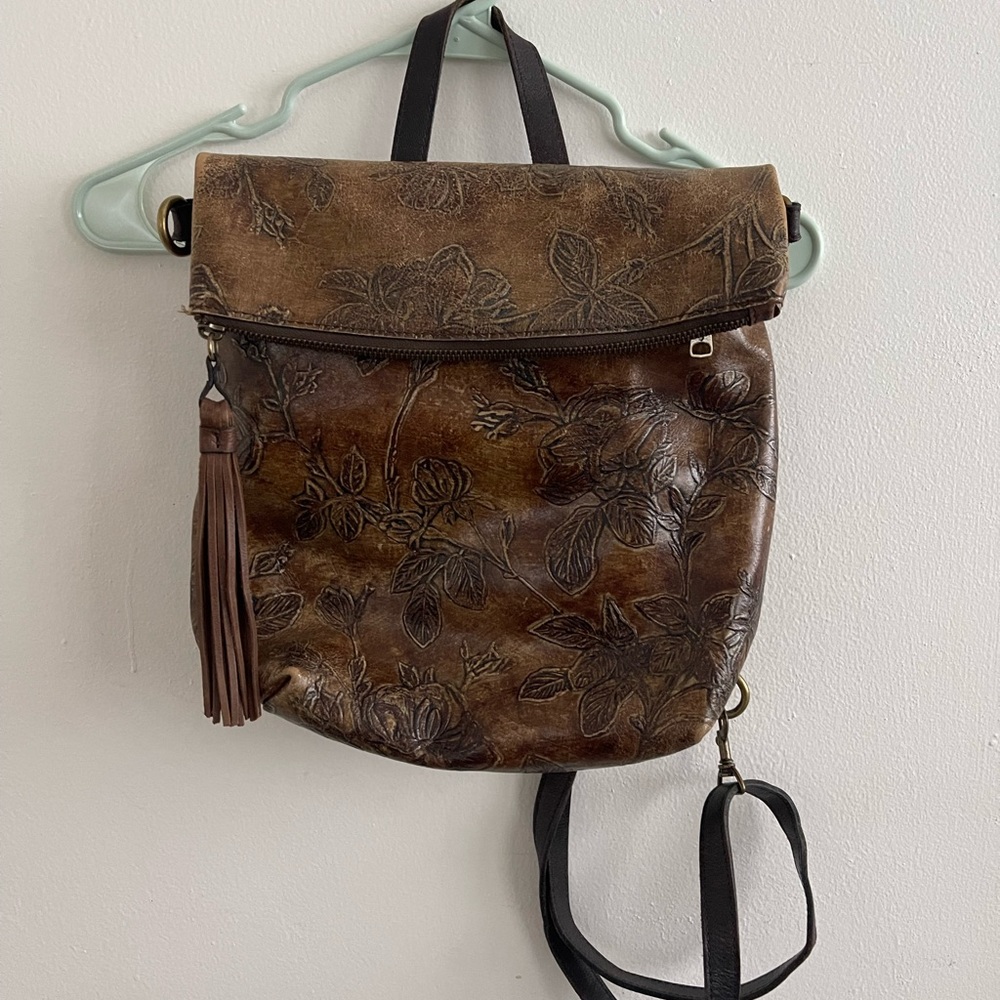 Patricia Nash Vintage Leather Backpack/Crossbody